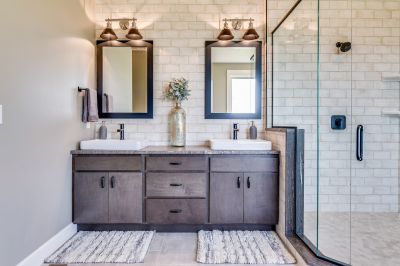 Modern Vanity with Double Sinks