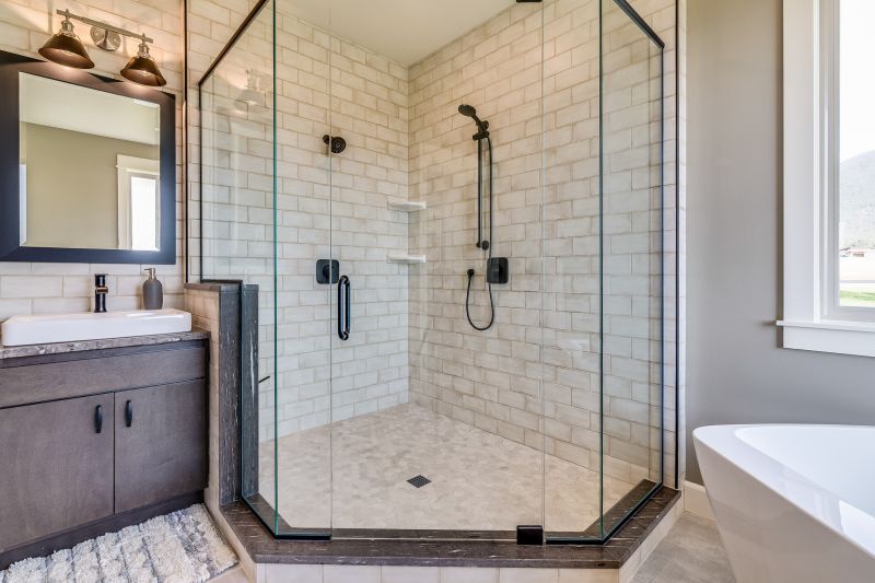 Spa-Style Shower Interior